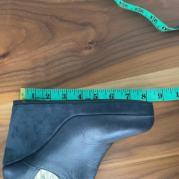 Mysuelly leather platform ankle boots size 5.5 - Picture 16 of 16